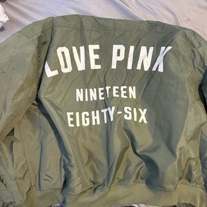 Love Pink Bomber jacket